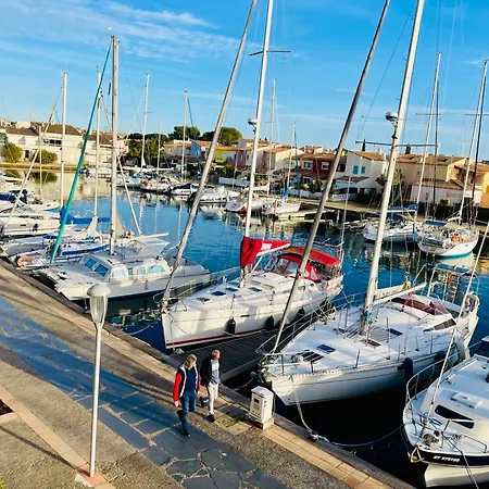Lägenhet Cap D'agde Studio Vue Et Acces Mer Parking Calme *